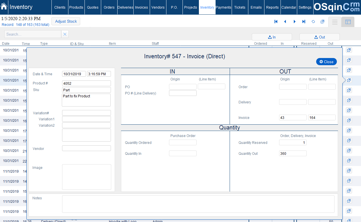 Filemaker Inventory Serialized by OSqin Filemaker Inventory Serialized