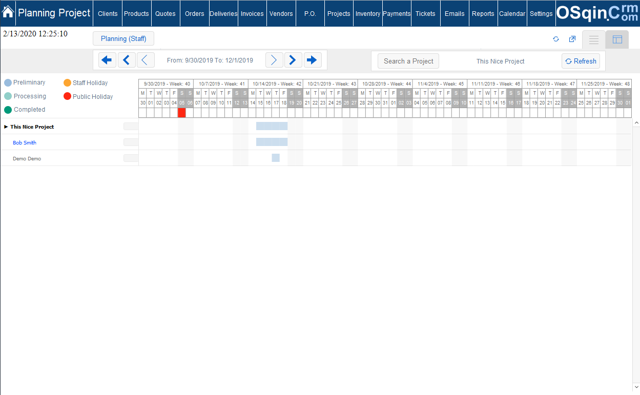 Filemaker Planning